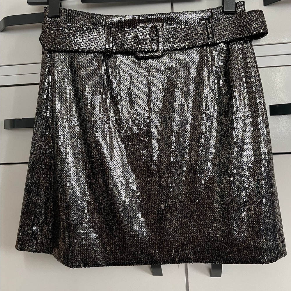 Network Black Polyester Garment - image 1